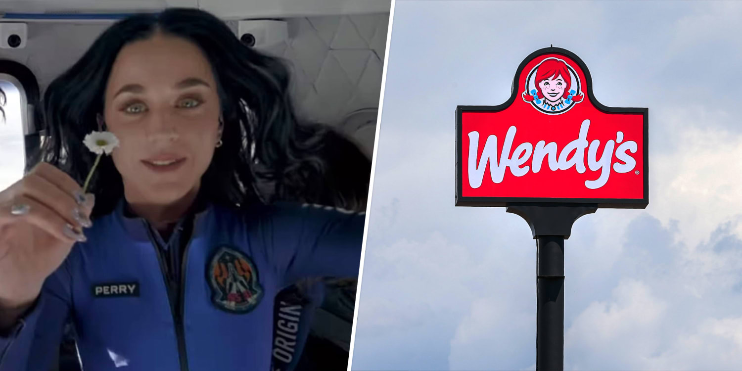 Wendy's starts beef with Katy Perry after Blue Origin space flight: 'Can we send her back'
