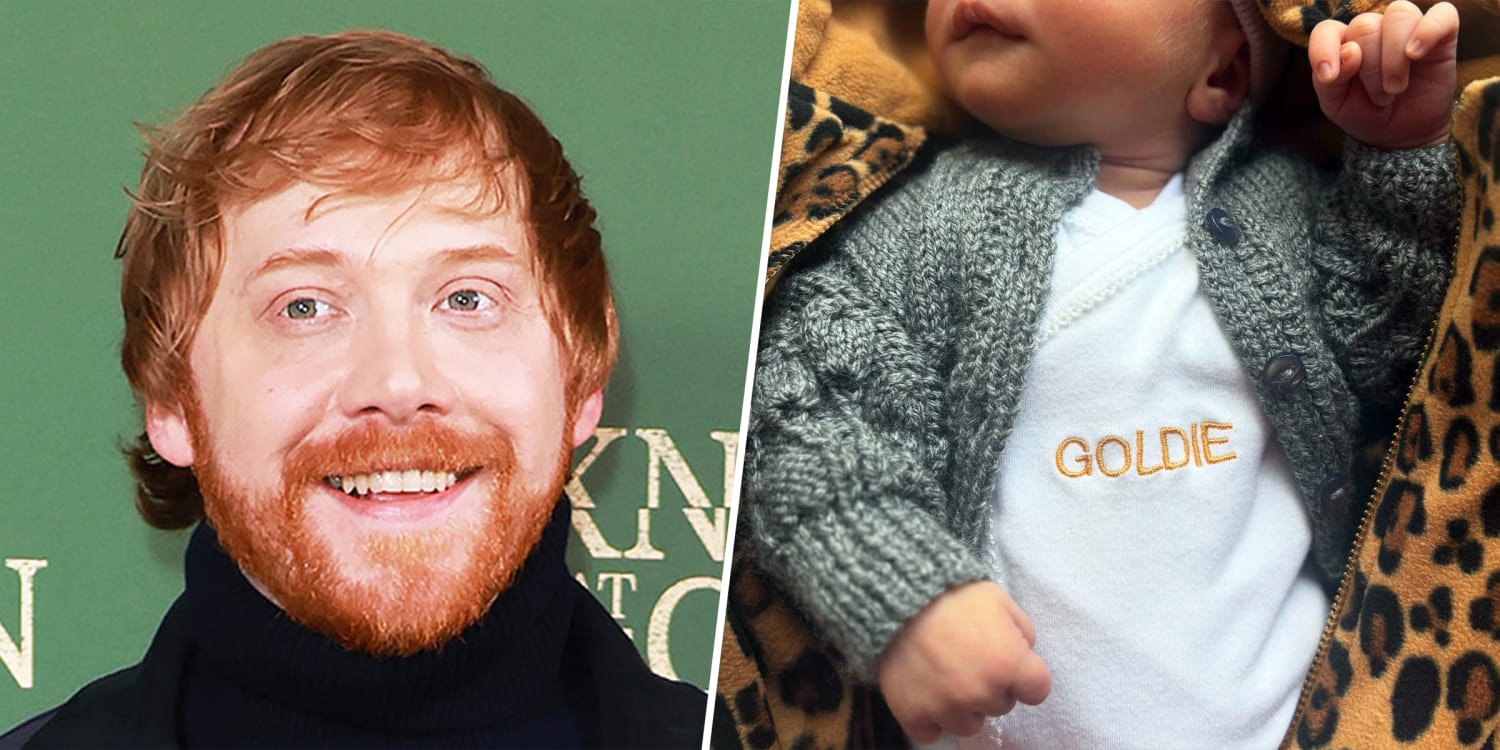 Rupert Grint welcomes 'secret' baby No. 2 and reveals her bright and sunny name