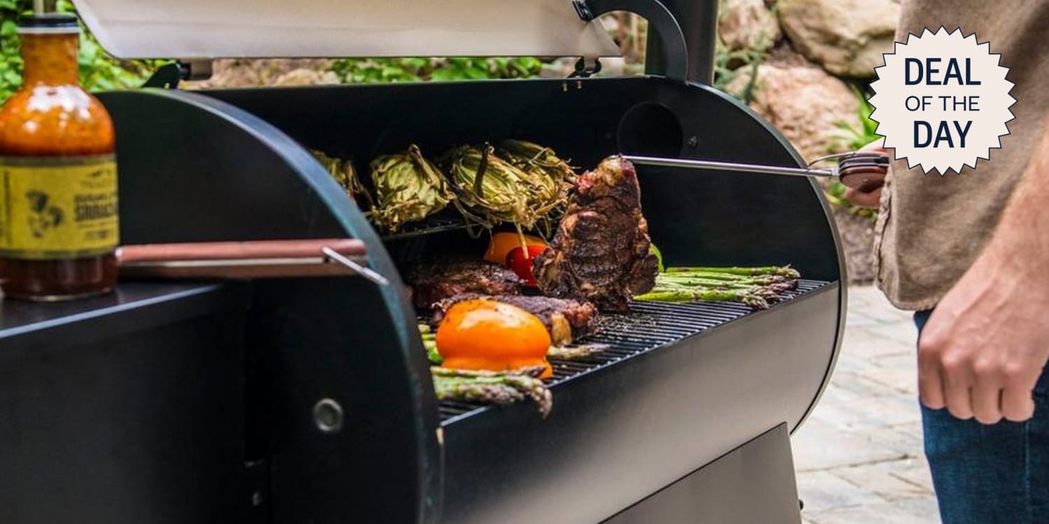 Traeger's Wood Pellet Grill is $200 Off: Deal of the Day