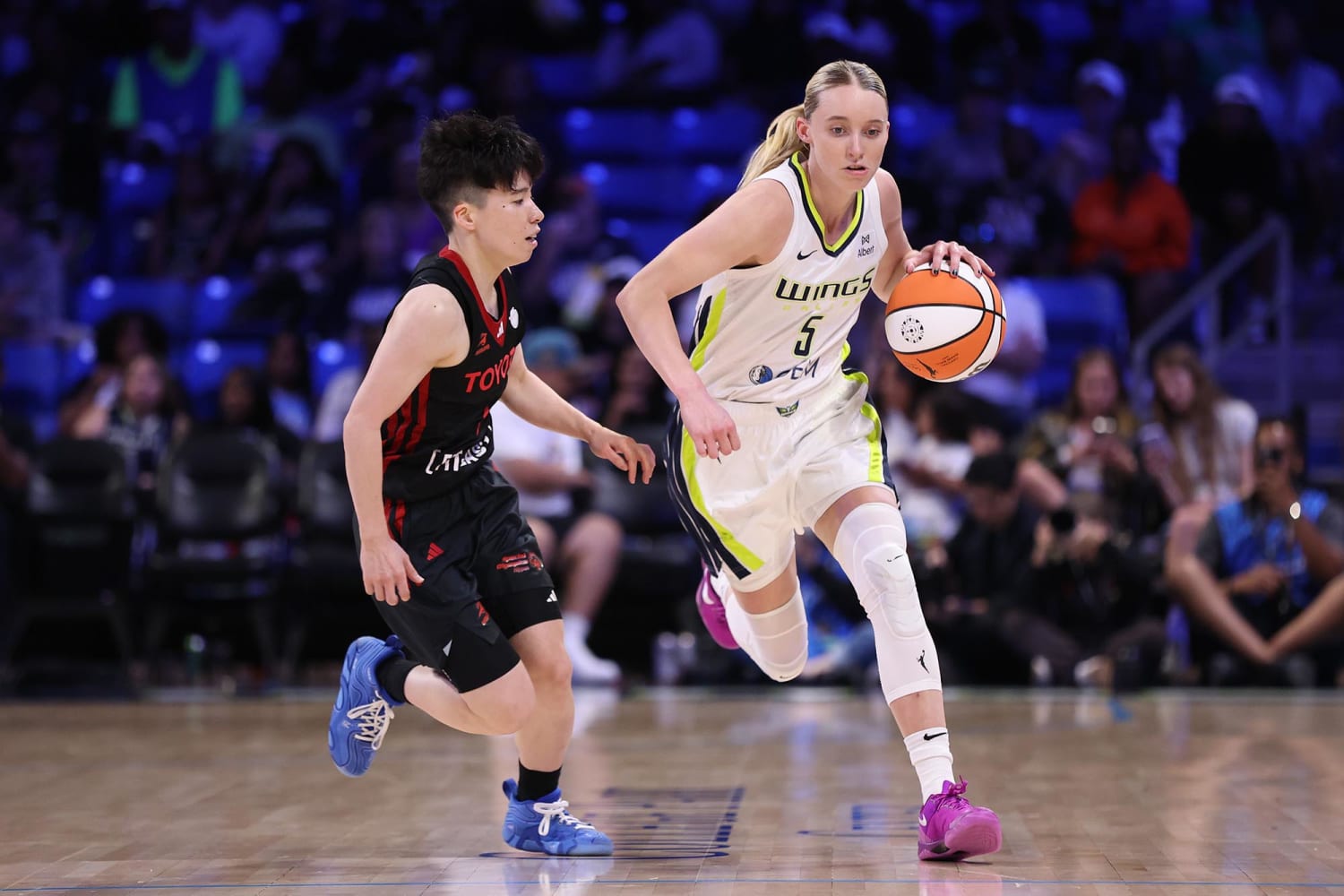 Dallas Wings guard Paige Bueckers is living out a 'childhood dream'