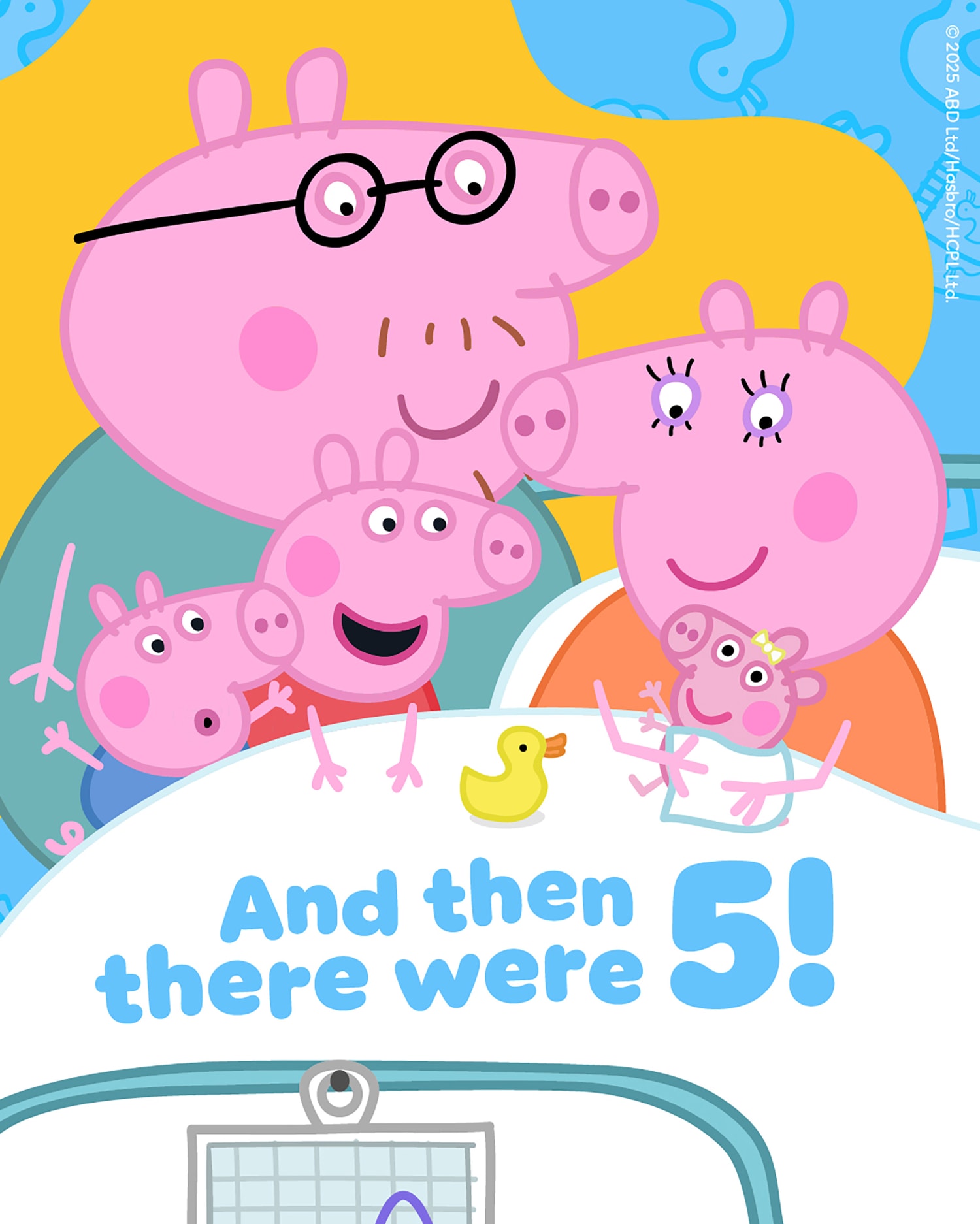 Peppa Meets the Baby Cinema Experience 2025 main characters