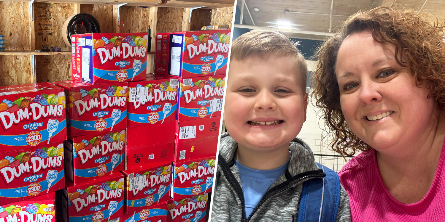 8-year-old orders nearly 70,000 Dum-Dum lollipops on Amazon