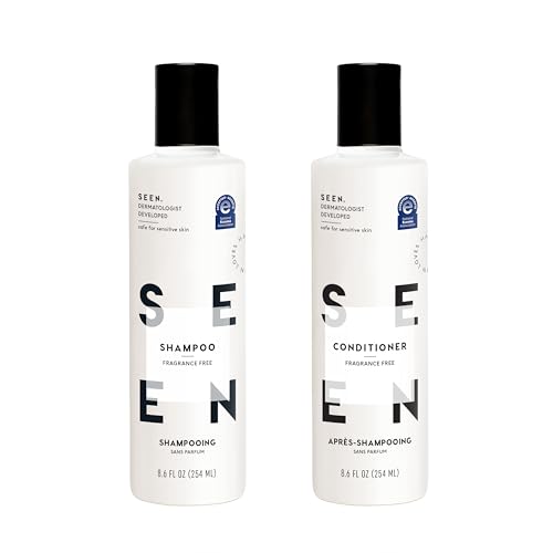 Seen Fragrance-Free Shampoo & Conditioner Bundle