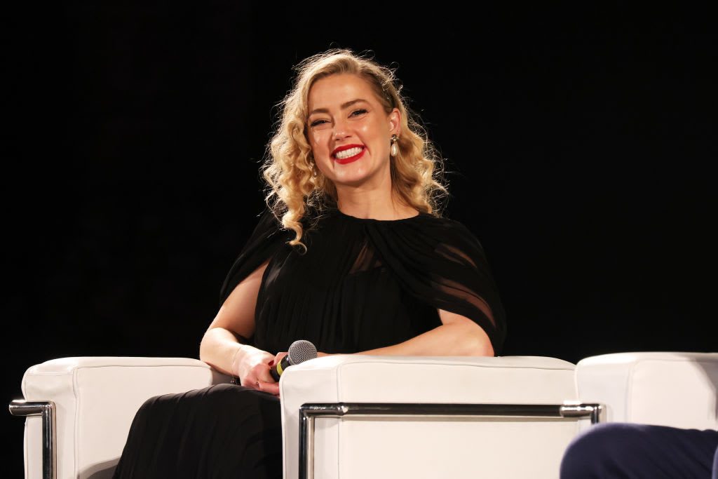 Amber Heard announces birth of twins and shares their names