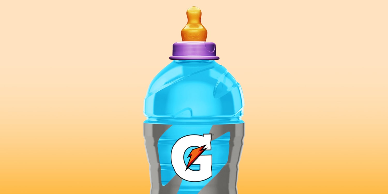 There's a viral 'mom hack' that blue Gatorade boosts breastmilk production. Is it true?