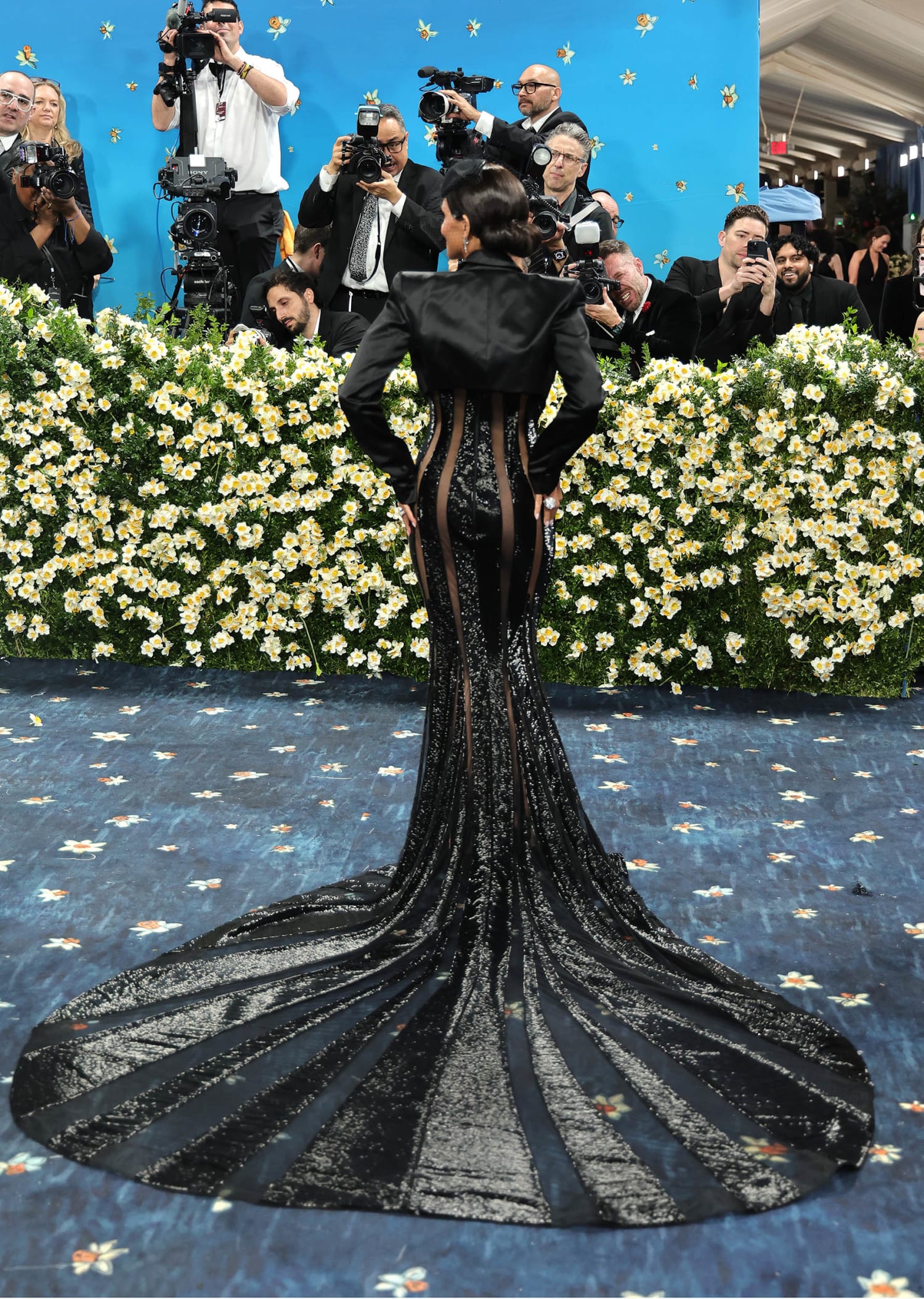 berry evening gown