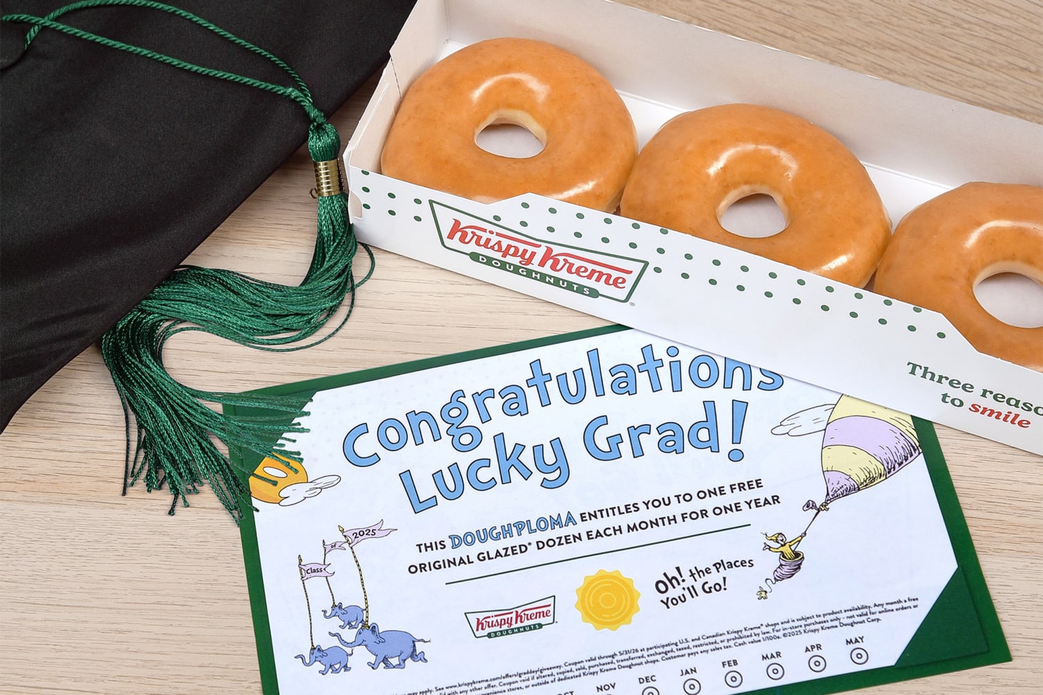 Krispy Kreme Is Treating 2025 Graduates to Free Doughnuts — But Only Today