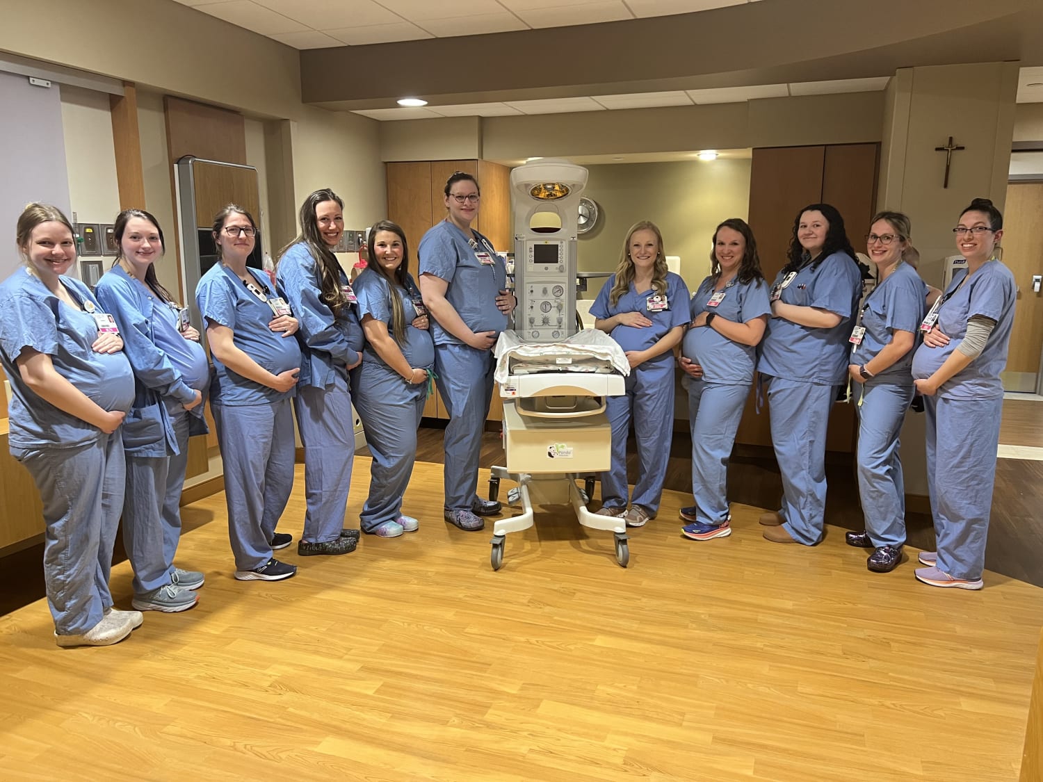 14 nurses at Green Bay birthing center pregnant at the same time