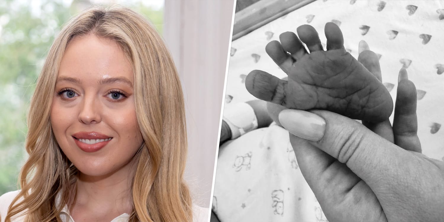 Tiffany Trump welcomes a baby boy, adding an 11th grandchild to the Trump family