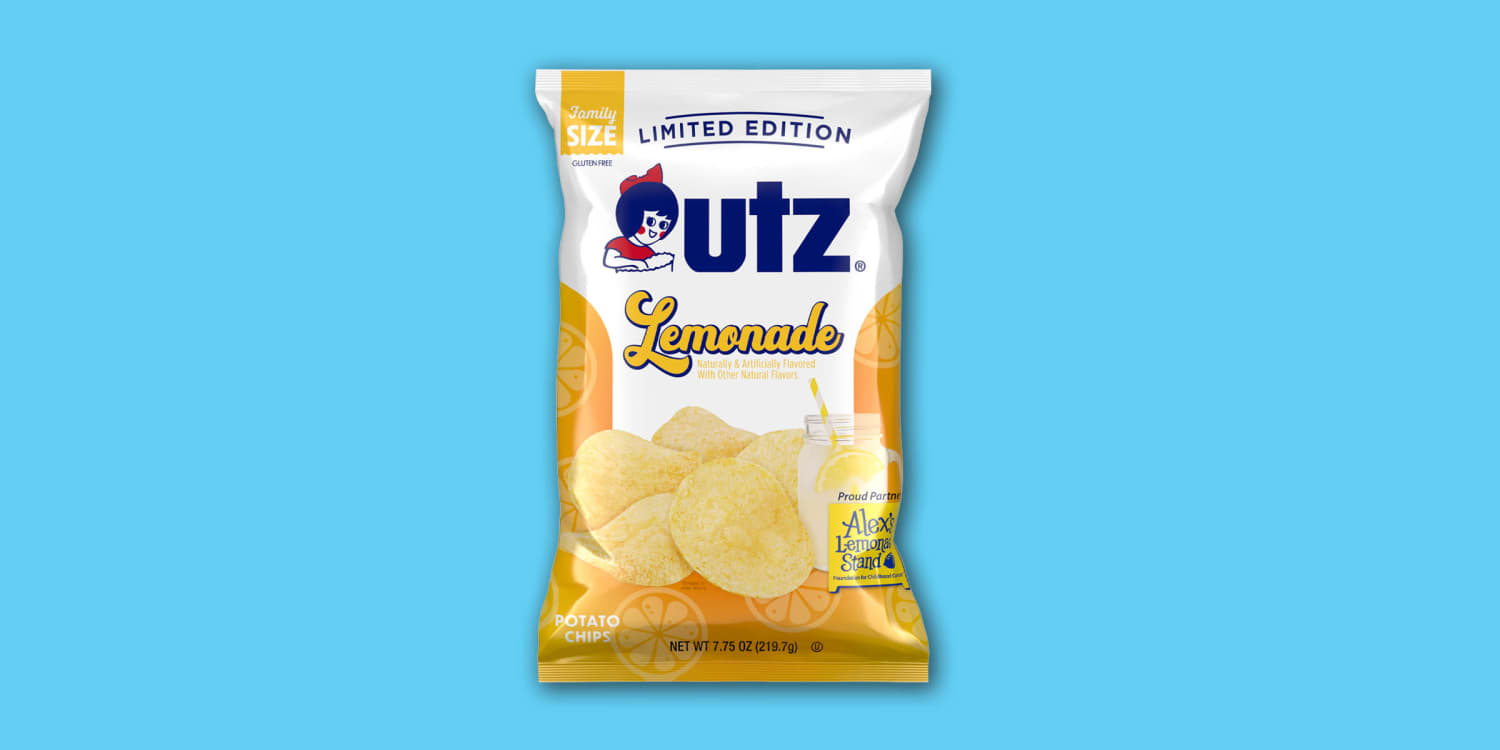 Utz released lemonade-flavored potato chips. I had no choice but to try them
