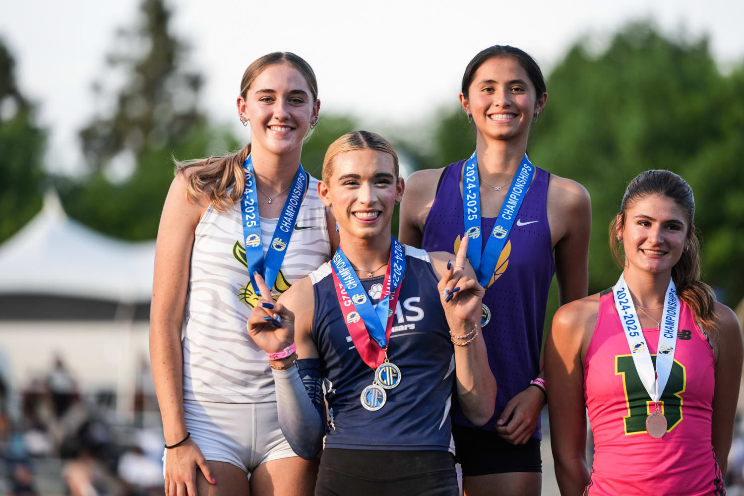 Trans athlete wins 2 girls events at California track and field finals