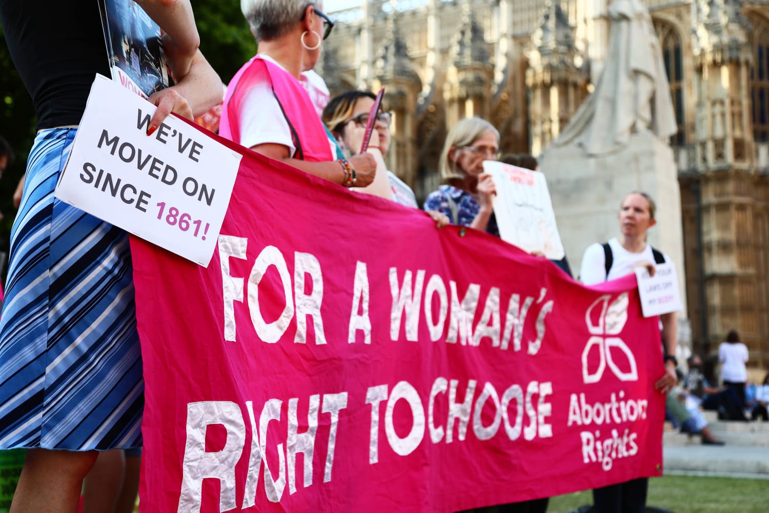 Supporters cited police investigations of more than 100 women for suspected