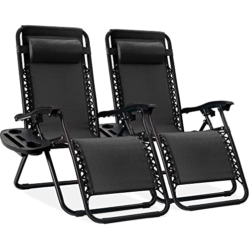 Best Choice Products Set of 2 Adjustable Lounge Chair Recliners