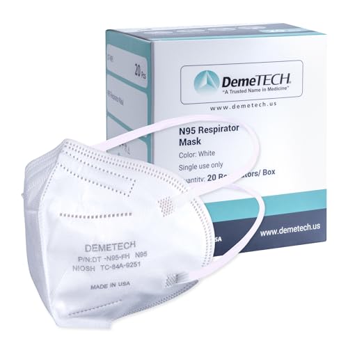 DEMETECH NIOSH N95 Respirator Face Mask