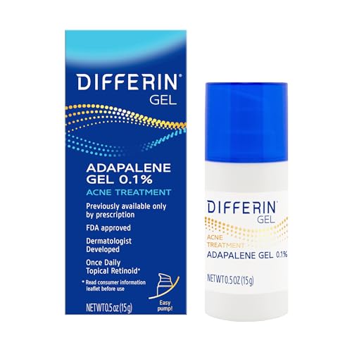 Differin Adapalene Gel 0.1% Acne Treatment