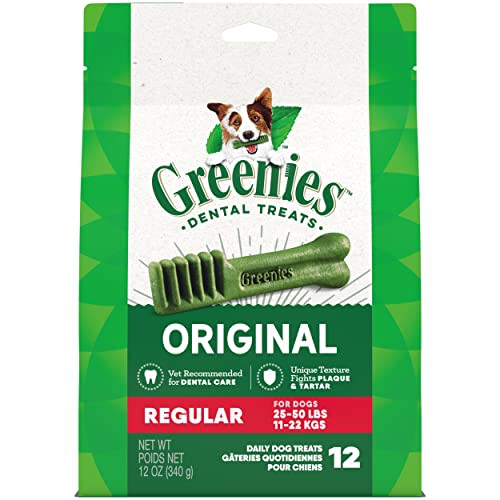 Greenies Original Regular Dental Dog Treats