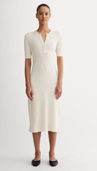 what shoes to wear with ribbed dress 15 Shoes We're Wearing With Our Coziest Sweater Dresses This Fall