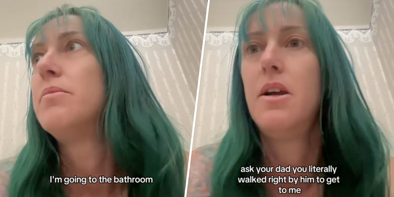 Mom Films Herself on the Toilet to Show What It Feels Like to Be the 'Default Parent'