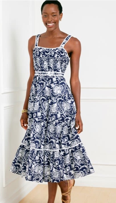african print dresses for young ladies Girl's Occasion Dress | Turtleneck African Print Dress for Girls main image 0