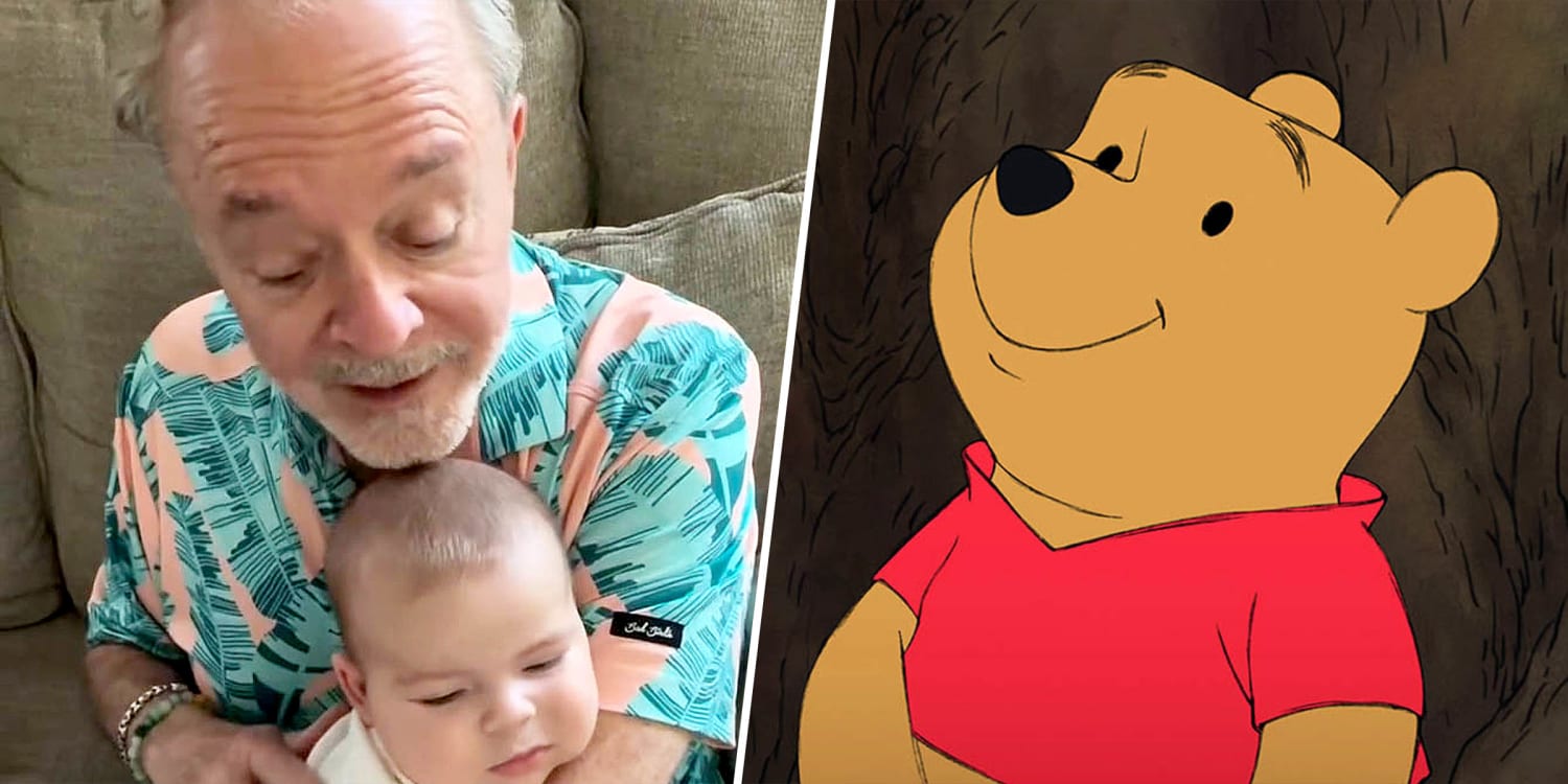 Winnie the Pooh is a Grandpa! See the Voice Actor Soothe His Infant Grandson in Viral Video