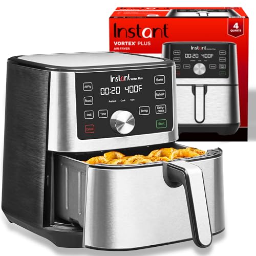 Instant Pot Vortex Plus Stainless Steel 4-Qt. Air Fryer
