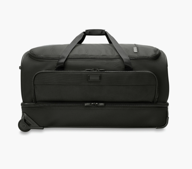 Best splurge: Briggs & Riley Baseline Large Two-Wheel Duffel