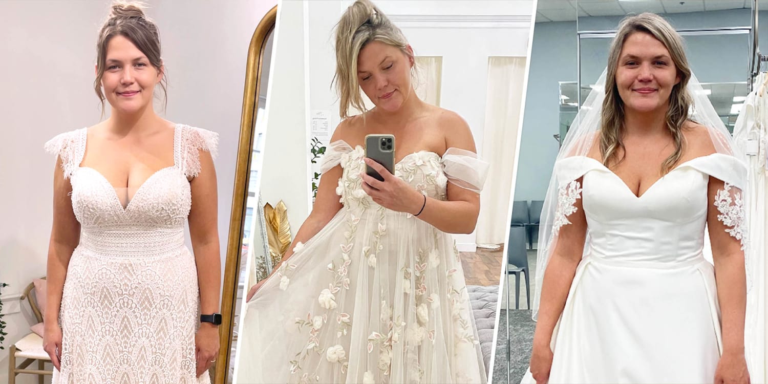 She Texted Her Wedding Dress Try-Ons to Her Brutally Honest Mom. The Replies Went Viral.
