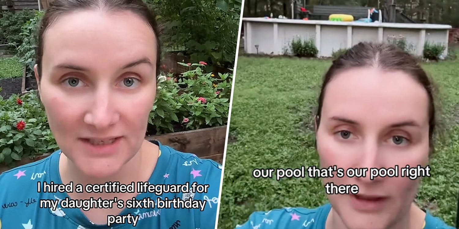 Mom Called ‘Dramatic’ For Hiring a Lifeguard For Her Kindergartener’s Pool Party