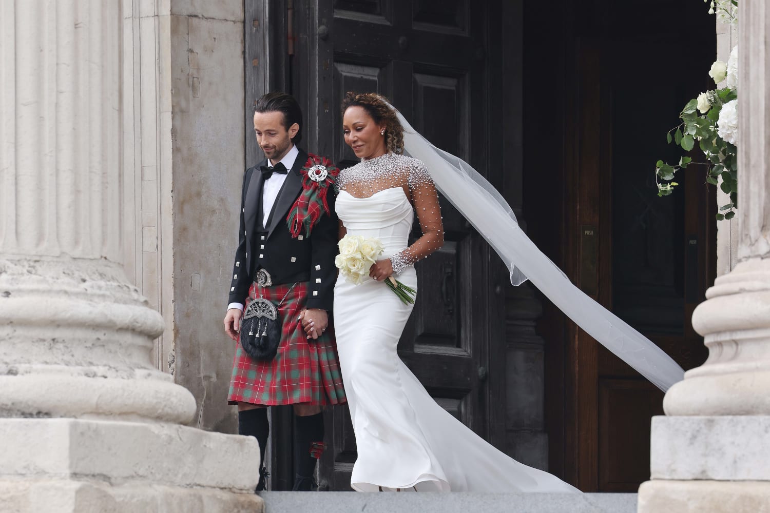 Mel B Marries Rory McPhee In London's St. Paul's Cathedral
