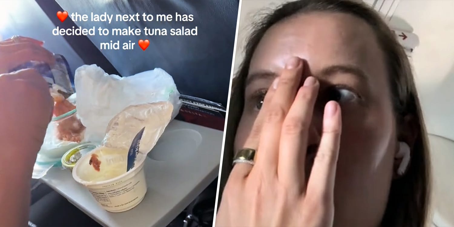 Plane Passenger Makes Tuna Salad Mid-Flight, People Call It a 'Federal Offense'  