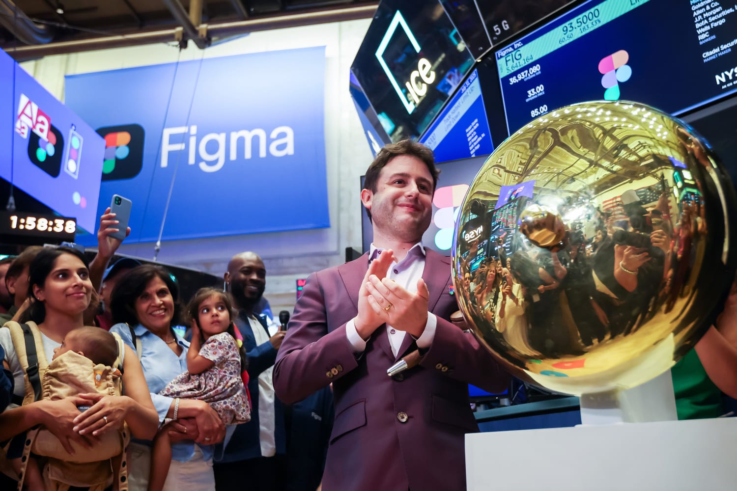 s Design software company Figma more than triples share price in NYSE debut