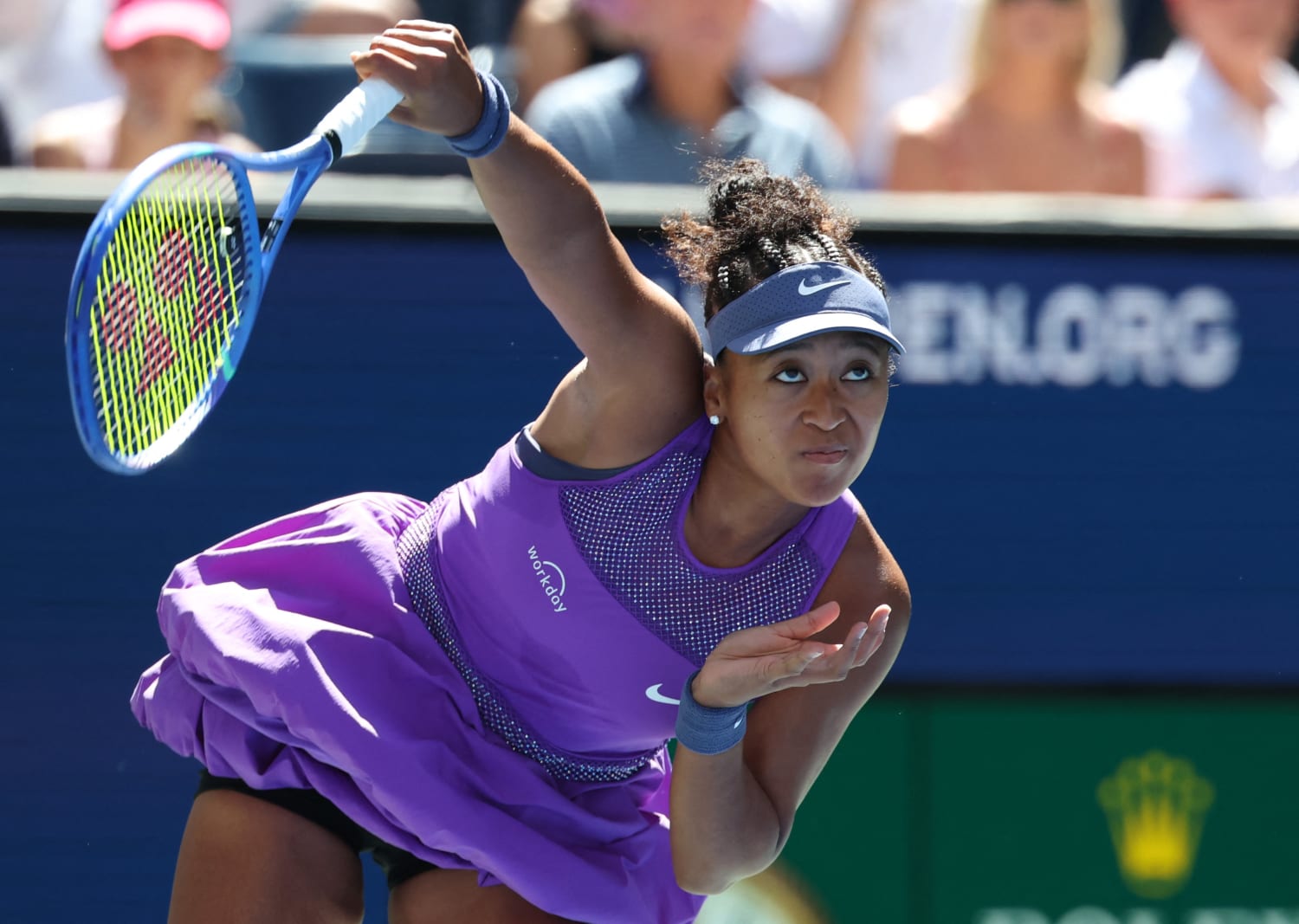 Purple Champion Clife NAOMI Tennis star Naomi Osaka is AP main image 2
