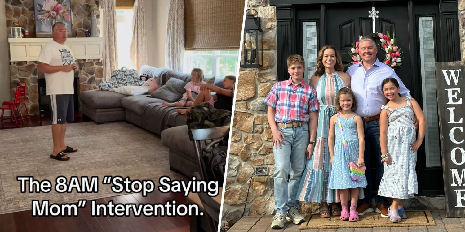 Dad Holds Intervention About Kids Constantly Saying 'Mom,' Becomes Instant Legend