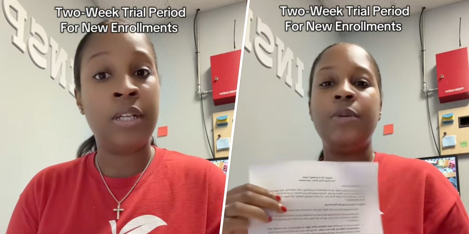 Daycare Provider Shares Controversial 2-Week 'Trial Period' for New Students