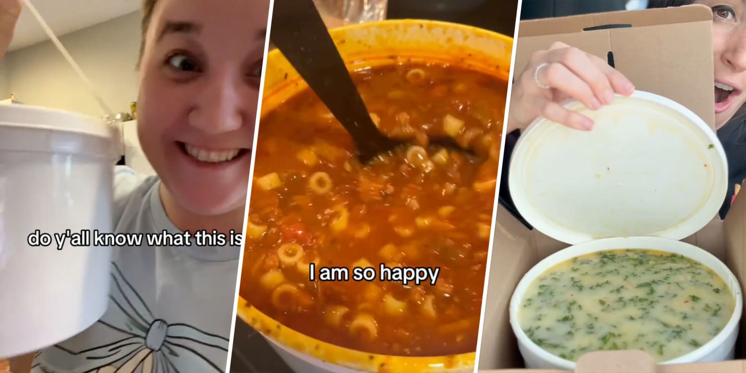 Olive Garden Sells Soup by the Gallon — In a Big Ol' Bucket