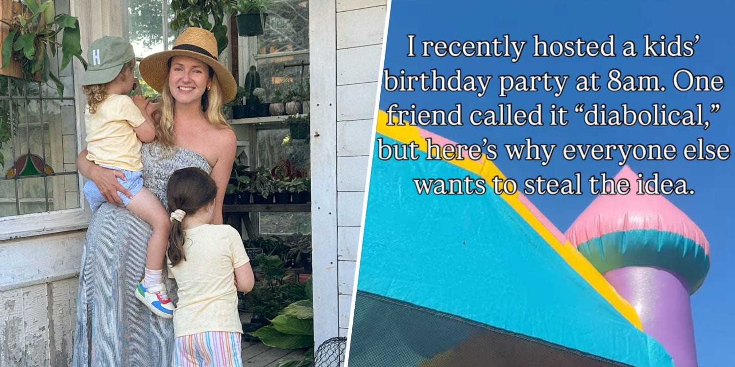Should a Kid's Birthday Party Start at 8 a.m.? One Mom Thinks It's a No-Brainer