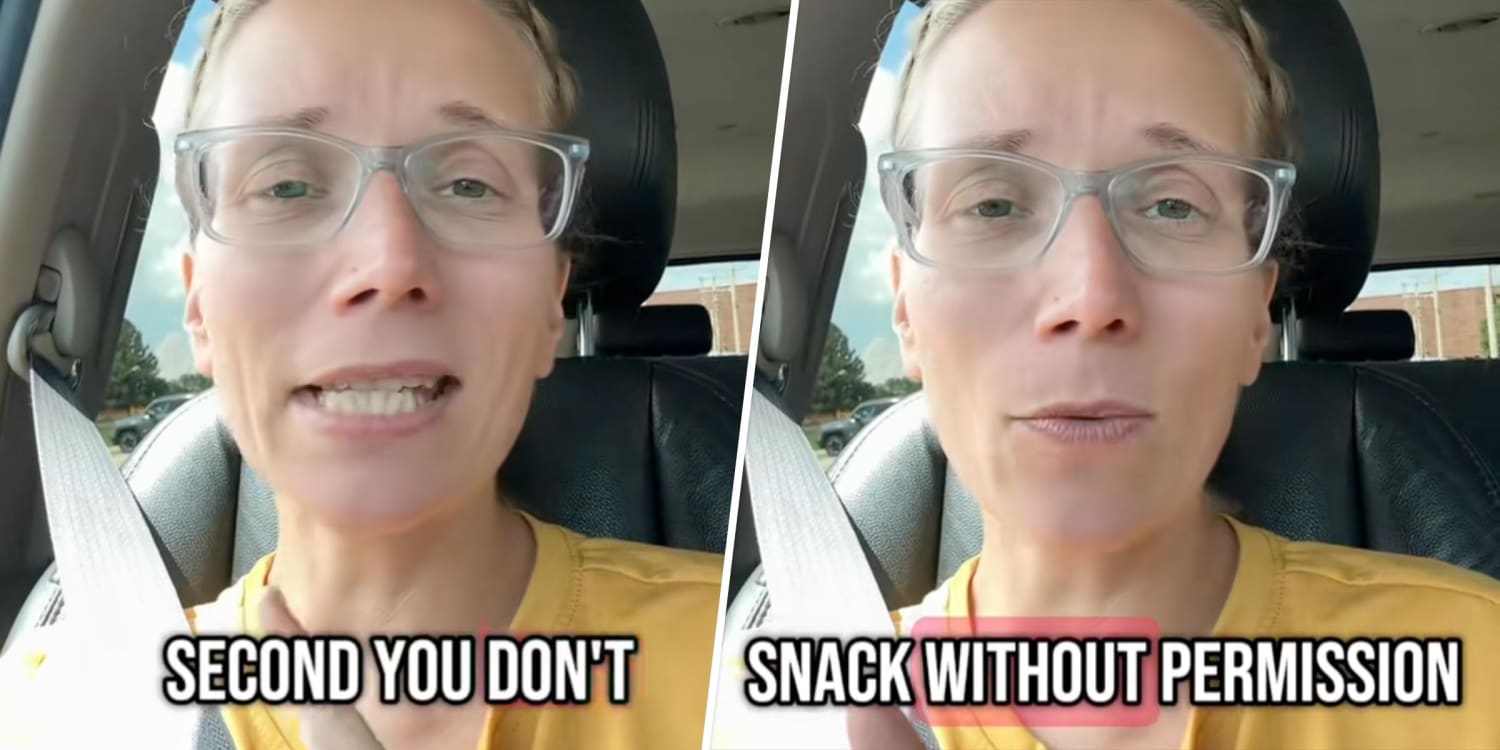Mom Says Her Kids Need 'Permission' to Eat Snacks — and TikTok Has Feelings 