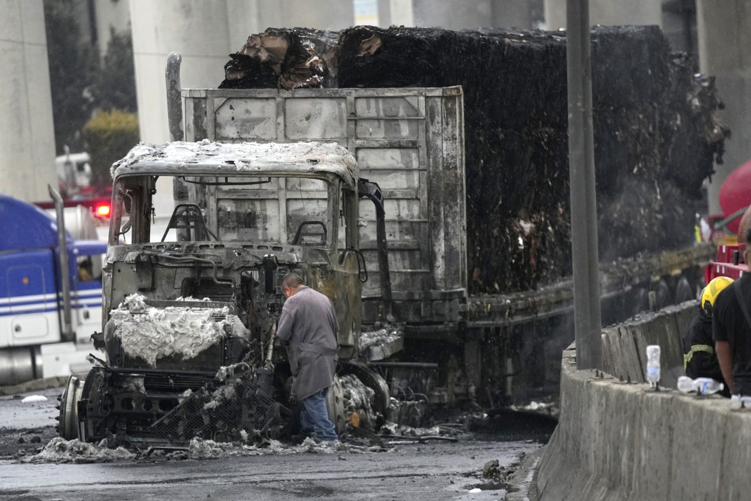 Massive gas tanker explosion in Mexico City injures at least 57 people, some seriously