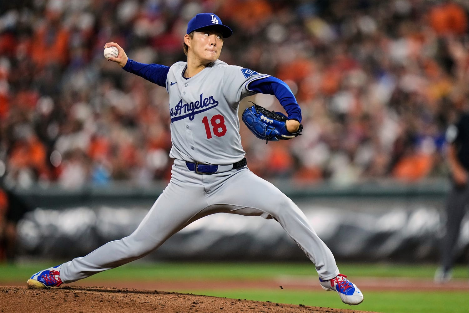 Dodgers' Yamamoto denied no-hitter by 2-out homer in the 9th vs. Orioles