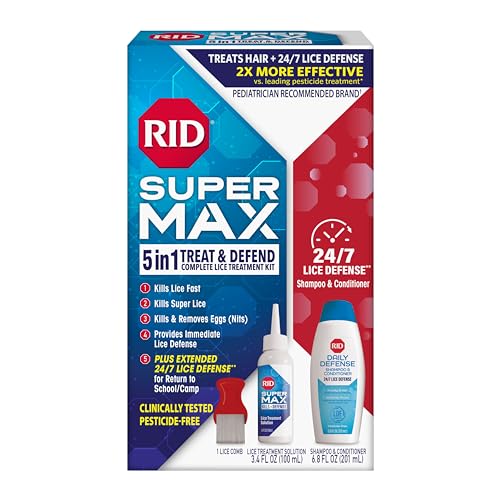 RID Super Max Lice Treatment Kit