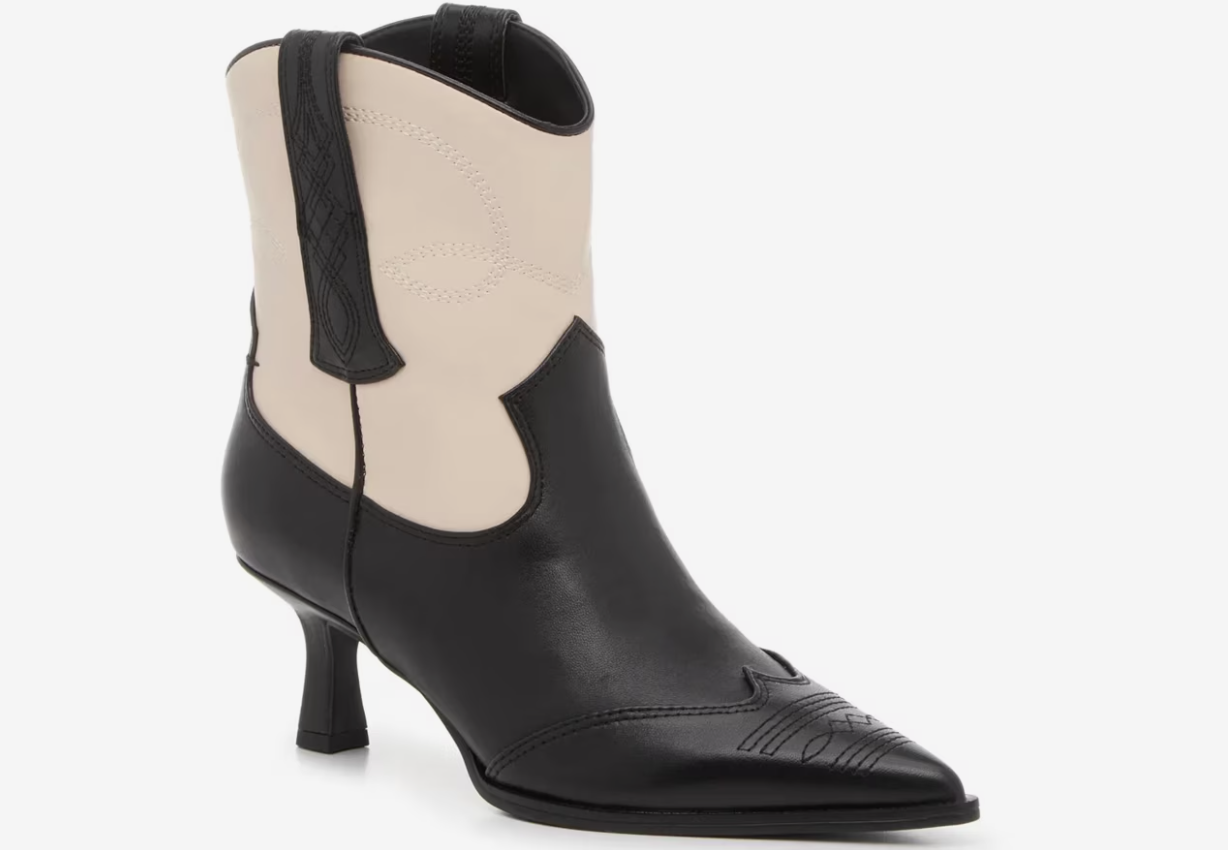 Rvidbe Women's Fall Ankle Booties - V-Cut Casual Boots With Side Zipper & Round Toe, Cone Heel