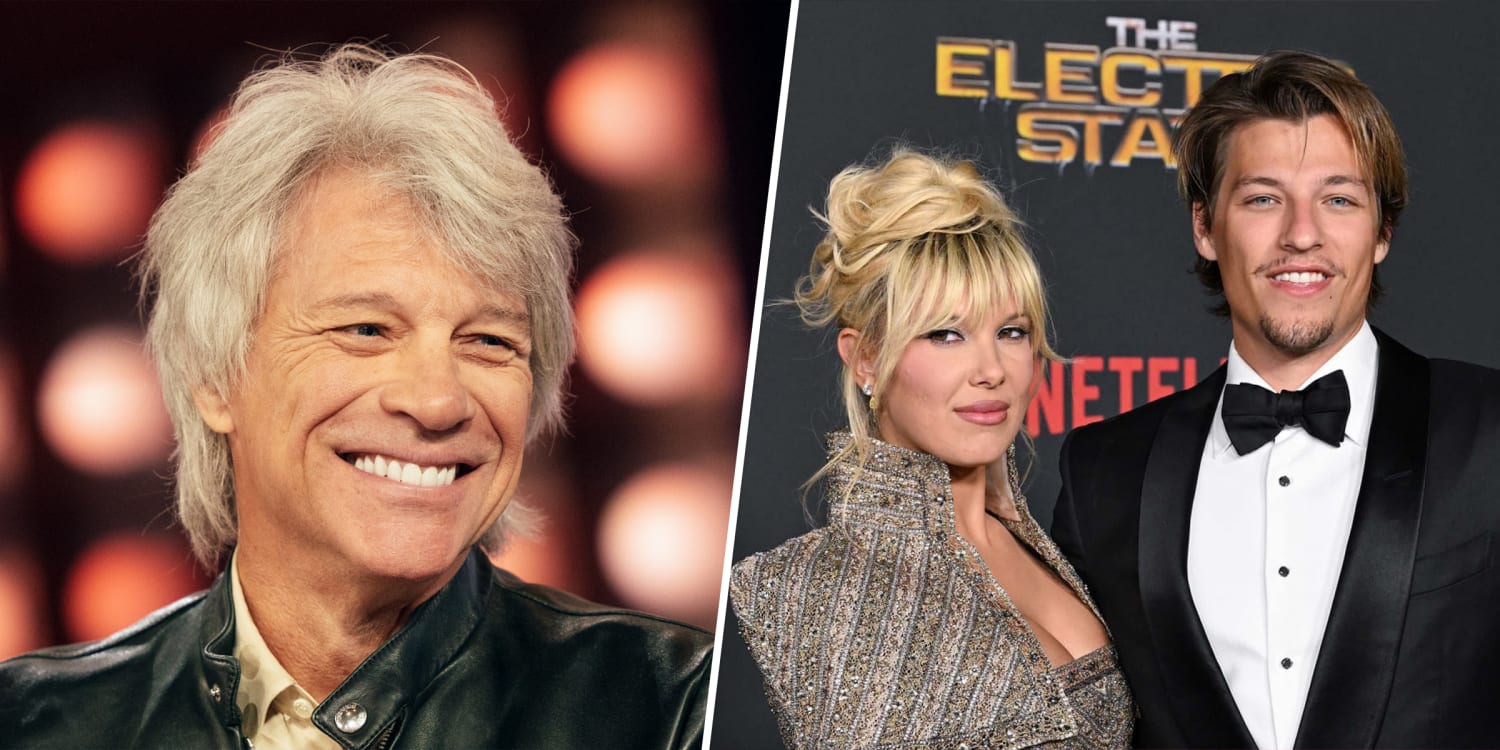 Jon Bon Jovi Talks About His Son and Millie Bobby Brown Getting Married 'Young'