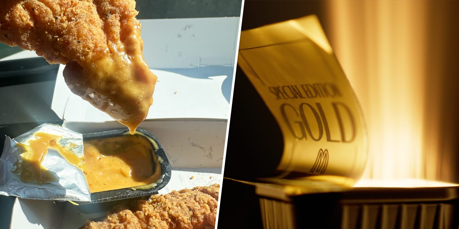 McDonald's Special Edition Gold Sauce Just Arrived. What Does It Taste Like?