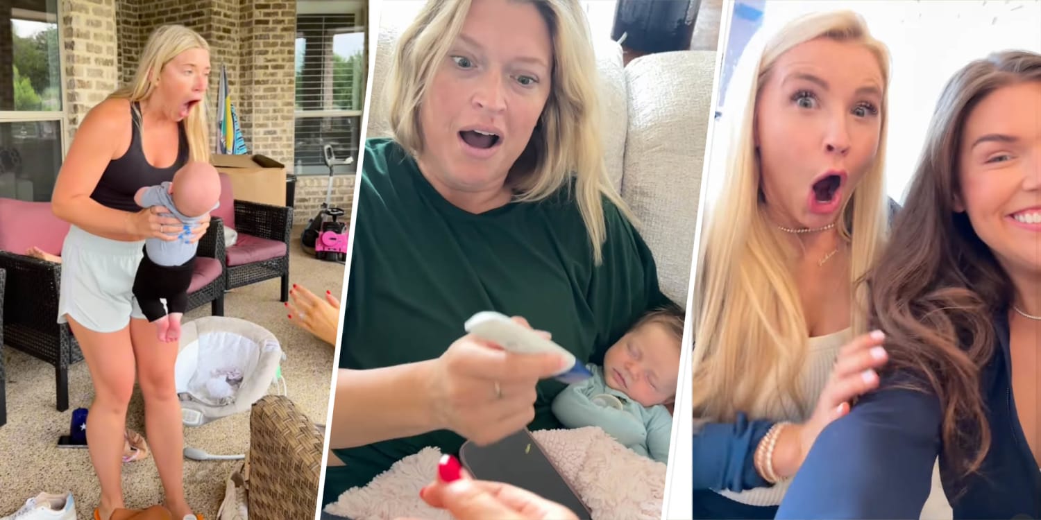 Mom of 3-Month-Old Records Shocked Reactions When She Tells People She's Pregnant, Again