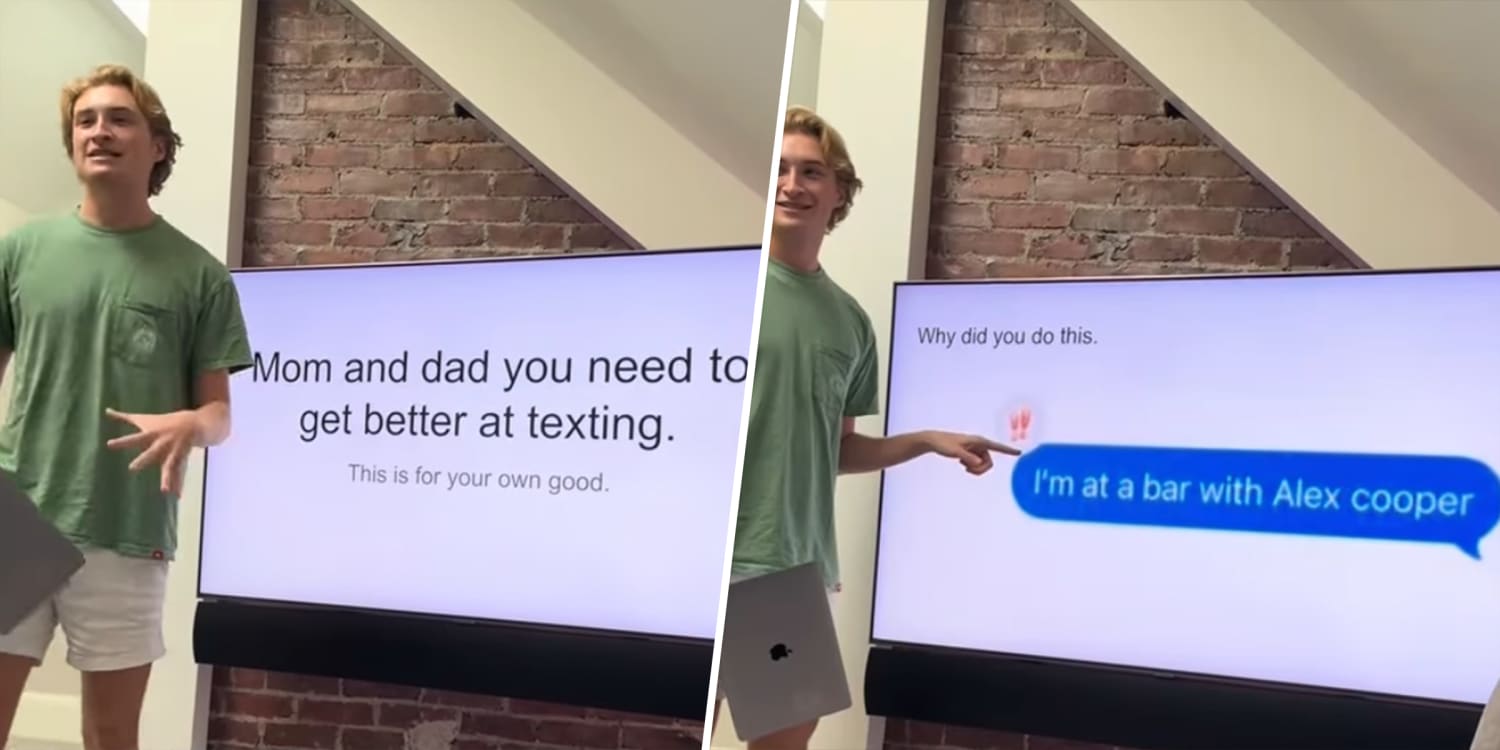 22-Year-Old's Texting Guide for His Parents Goes Viral: We've Been Using Exclamation Points All Wrong