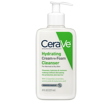 Cerave Hydrating Cream to Foam Cleanser
