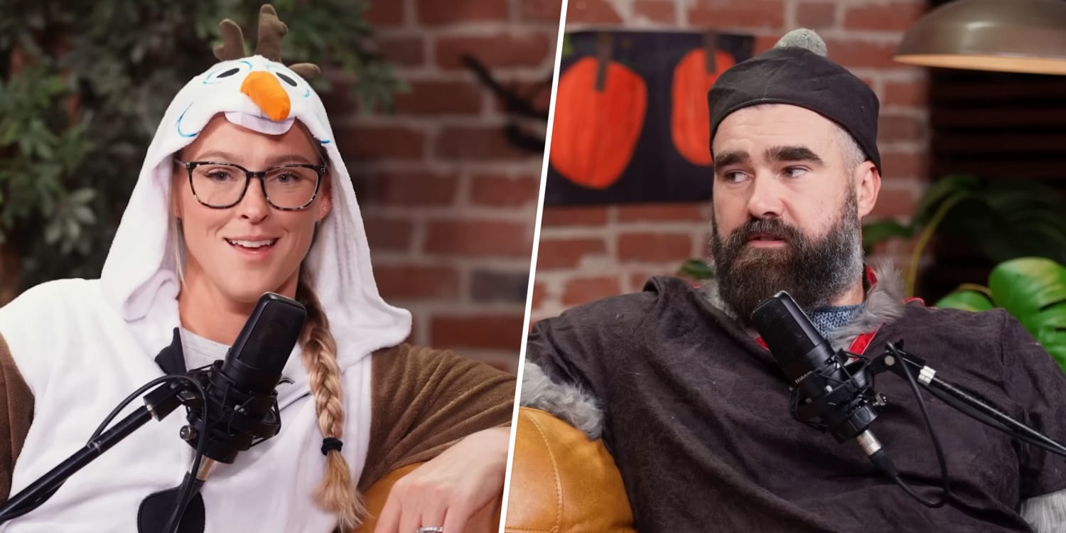 Fans Are Dressing Up As Kylie and Jason Kelce for Halloween and The Looks Are Hilarious