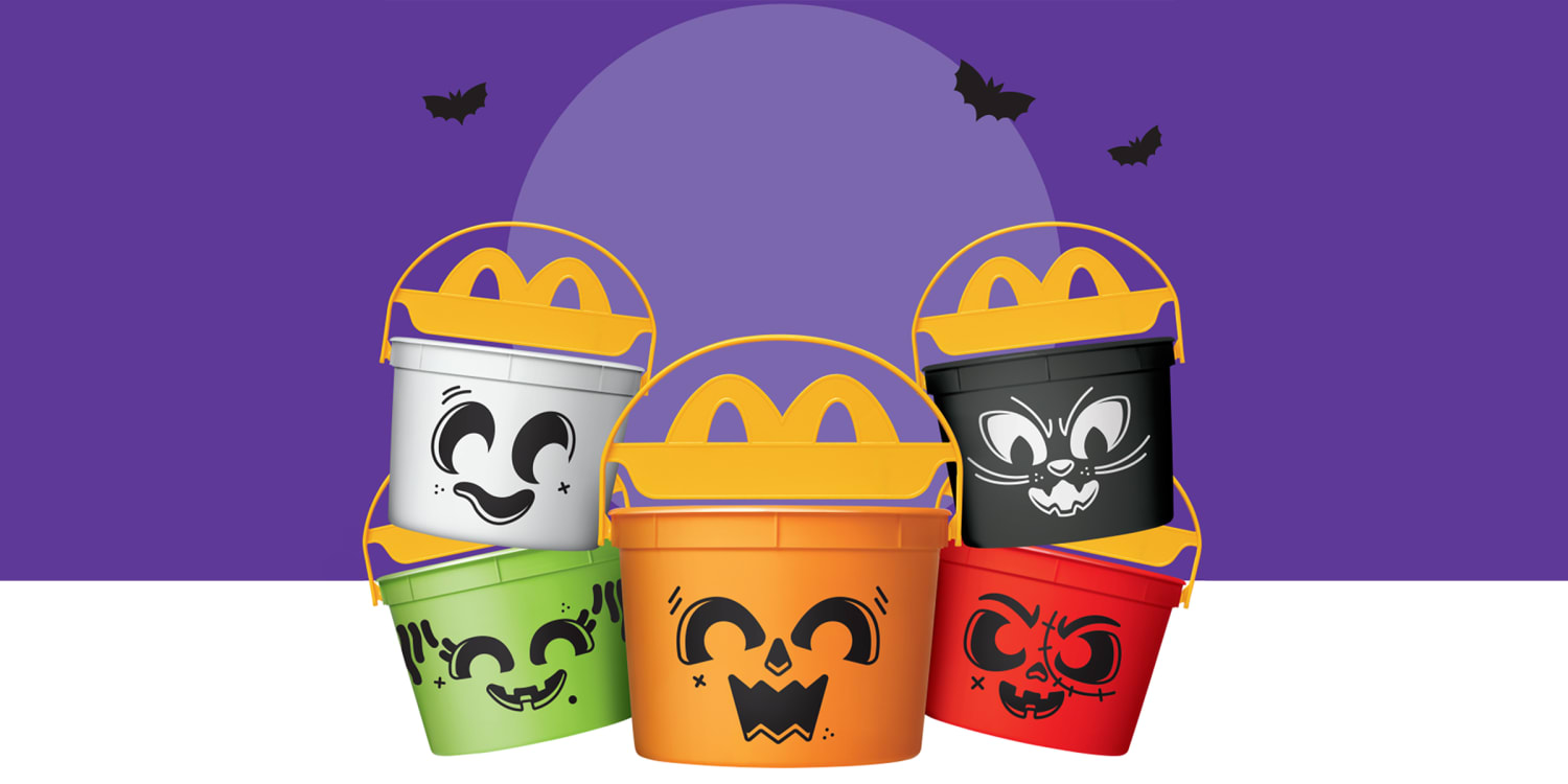 McDonald's Boo Buckets Are Back With 15 Different Designs