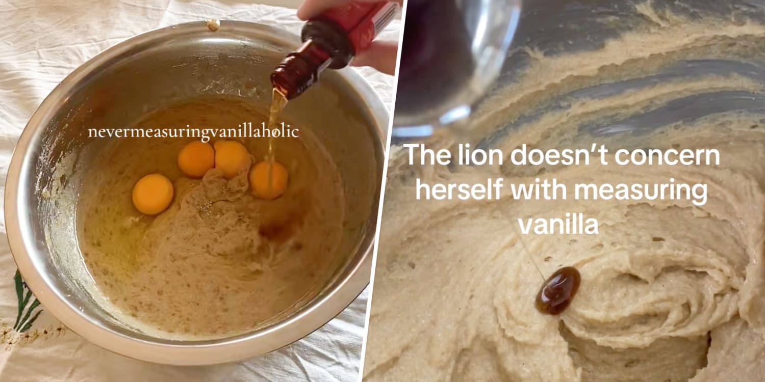 Do You Need to Measure Vanilla? For These Home Bakers, It's a Point of Pride Not To