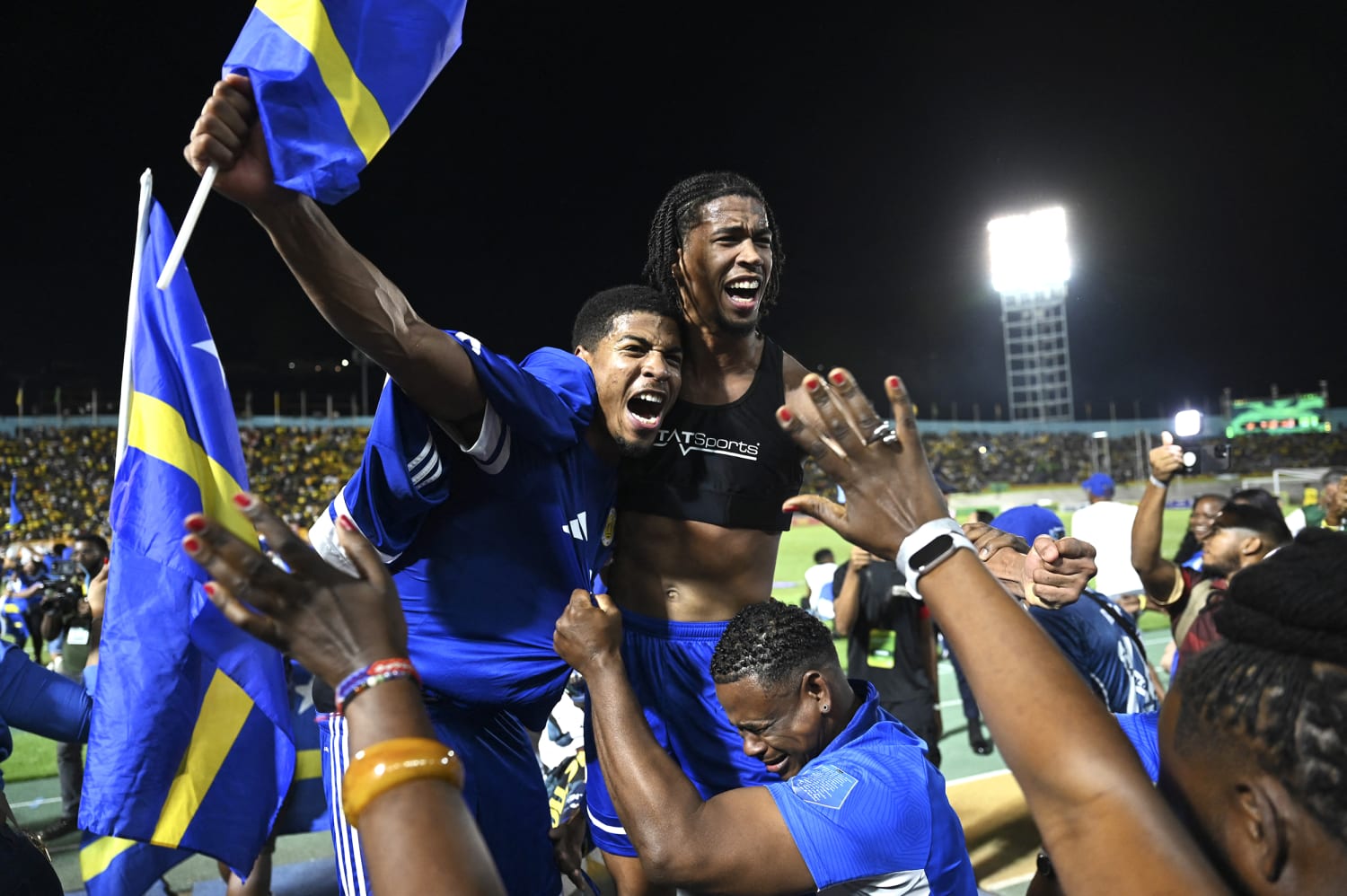 World Cup qualifiers: Celebrations from tiny Curaçao to Haiti as